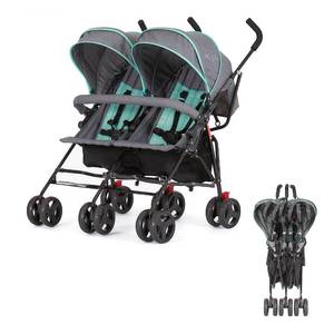 lot 61736 image: Dream On Me Volgo Twin Umbrella Stroller in Mint