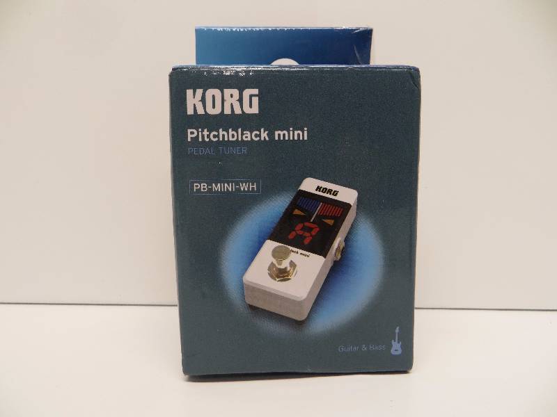 lot 2325 image: Korg pitchblack mini pedal tuner