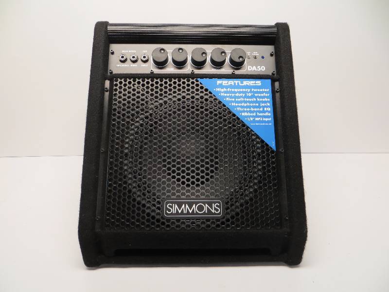 lot 2369 image: Simmons DA50 drum amp