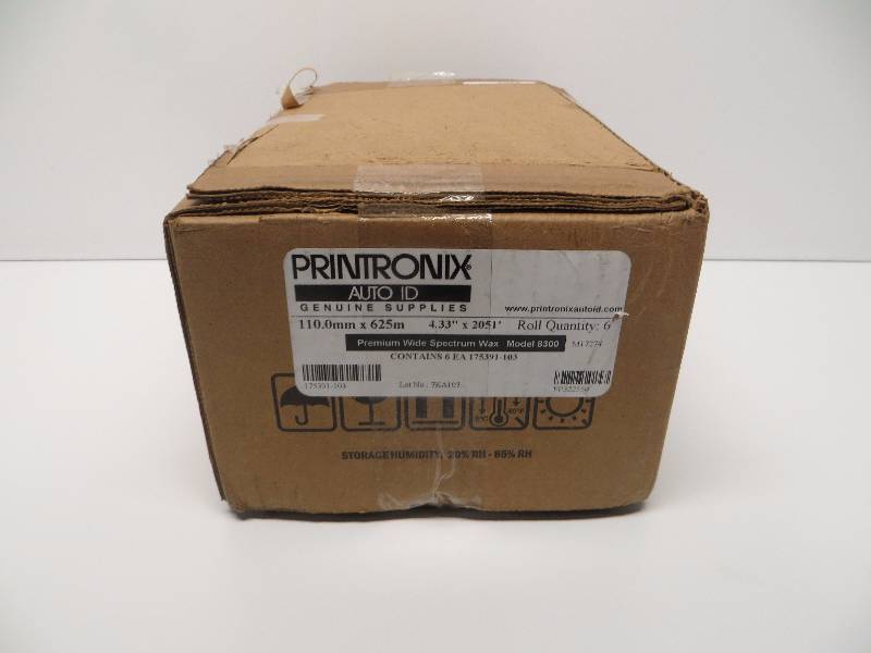 lot 2399 image: Printronix auto ID thermal transfer lable ribbons