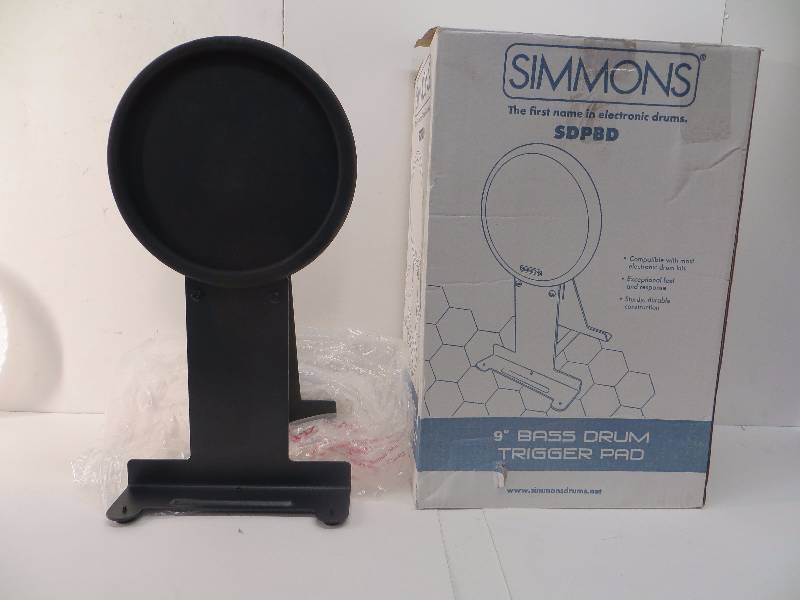 lot 2182 image: Simmons 9 bass drum trigger pad