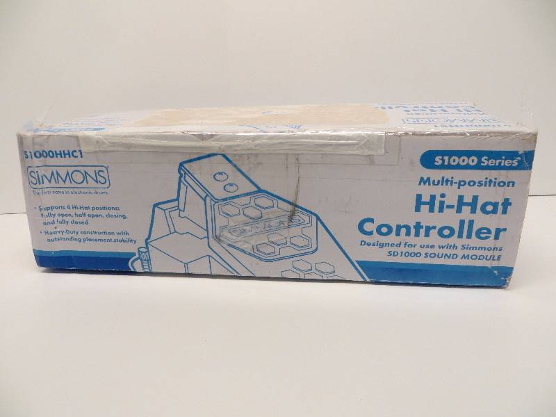 lot 2311 image: Simmonns s1000 multi-position hi-hat controller