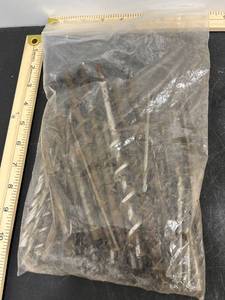 lot 1223 image: Bag Full of Drill Bits (Variety of Sizes)