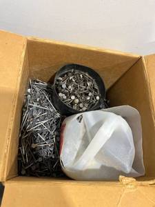 lot 1240 image: Box Full of Nails
