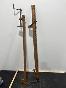 lot 1263 image: Some Sort of Old School Clamps 4ft