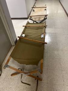 lot 1271 image: 2 Old School Cots Complete