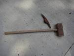 Antique Sledge Hammer and Pick