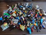 Vintage Toy Lot: Batman, Hulk, Sandman, Transformers Bumblebee, Action Figures, Star Wars, R2-D2, TMNT, The Simsons, PEZ, MORE!