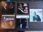 Vintage Record Album Lot: Nat King Cole, Dean Martin