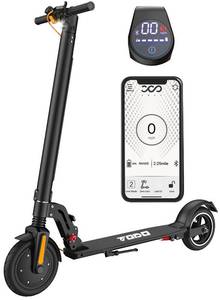 lot 43392 image: Electric Scooter,TODO Foldable Electric Scooter for Adults, Max 15MPH,8.5 Solid Tires,Range12-19Mile 400W(Peak) Powerful E-Scooter with Dual Brakes, Smart APP&Dual Brake System (Black)
