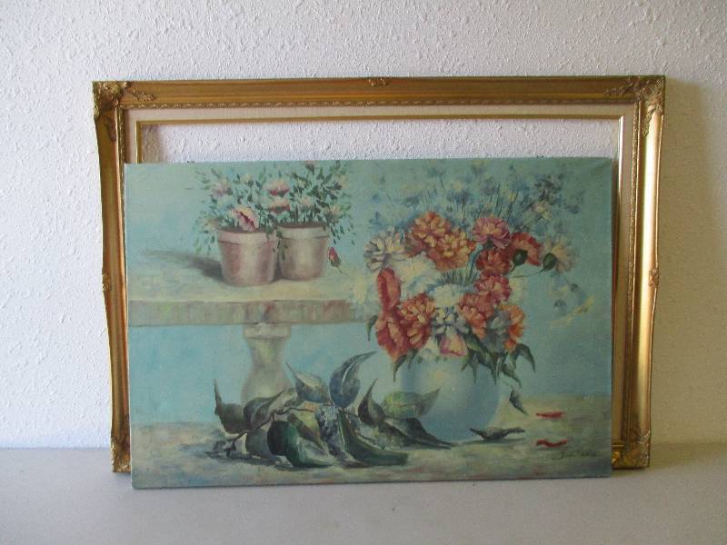 lot 1668 image: Wall Art with Nice Frame