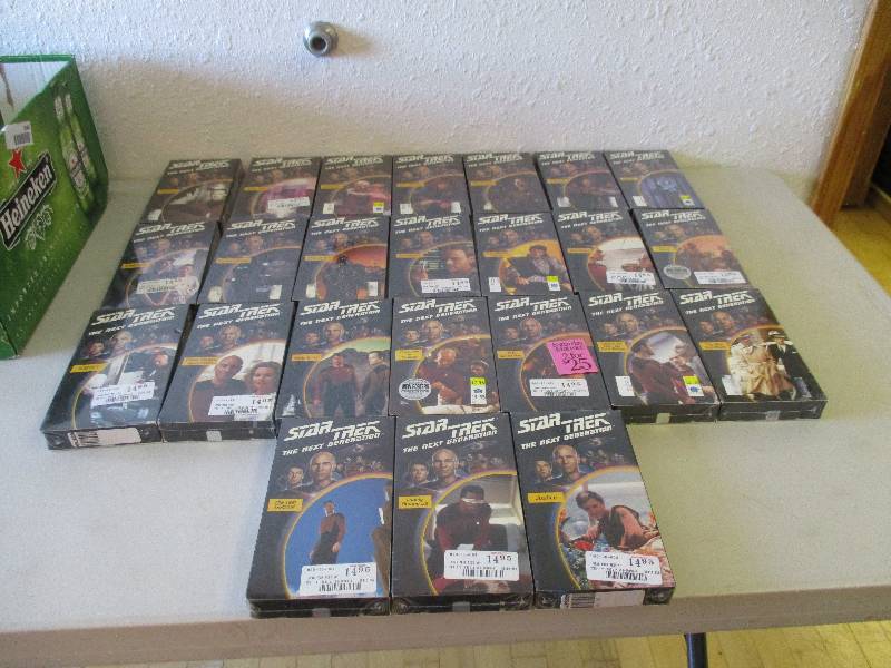 lot 1546 image: Huge VHS Star Trek Lot
