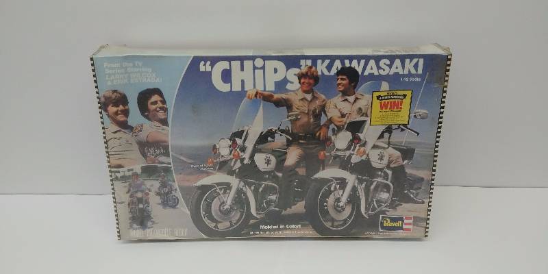 lot 4000 image: Chips Kawasaki Revell Model