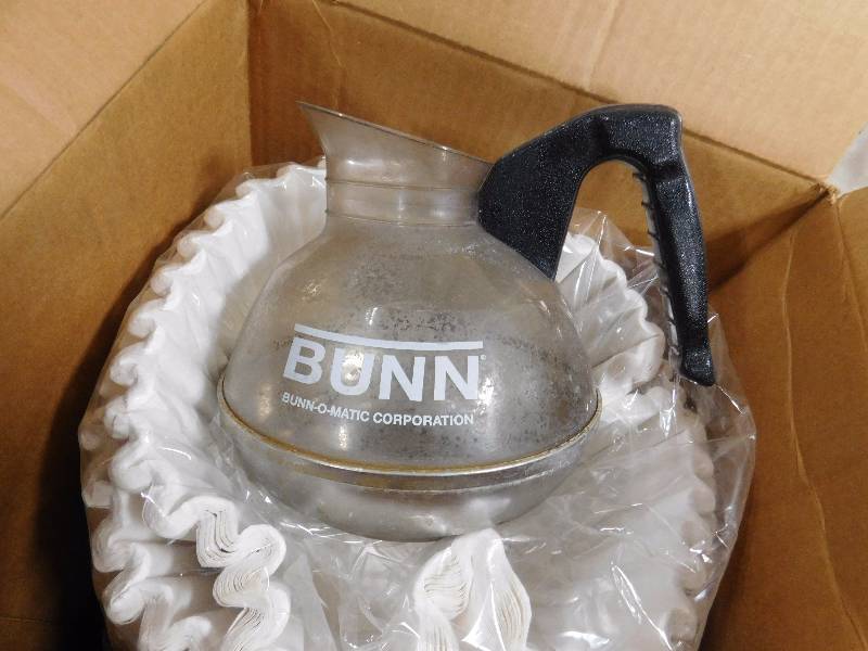 lot 80 image: Coffee Filters & 1 Coffee Pot Included