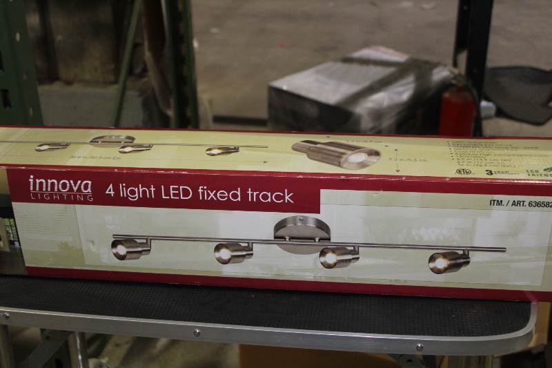 lot 4040 image: 4 light led fixed track