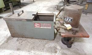 lot 314 image: 10 Gal. Graymills Coolant Tank with 14 HP Pump