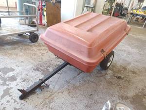 lot 349 image: Vintage Tow Behind Coleman CABOOSE Trailer