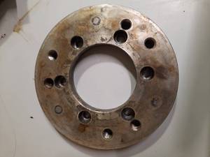 lot 439 image: 8.5 Lathe Adapter Plate