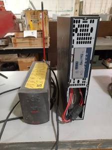 lot 444 image: 2 Battery Backups  Sola S4k Industrial UPS & APC Backup Pro 420