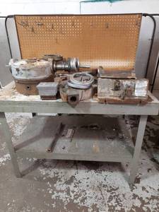 lot 497 image: 34x48x30 Work Bench with Contents