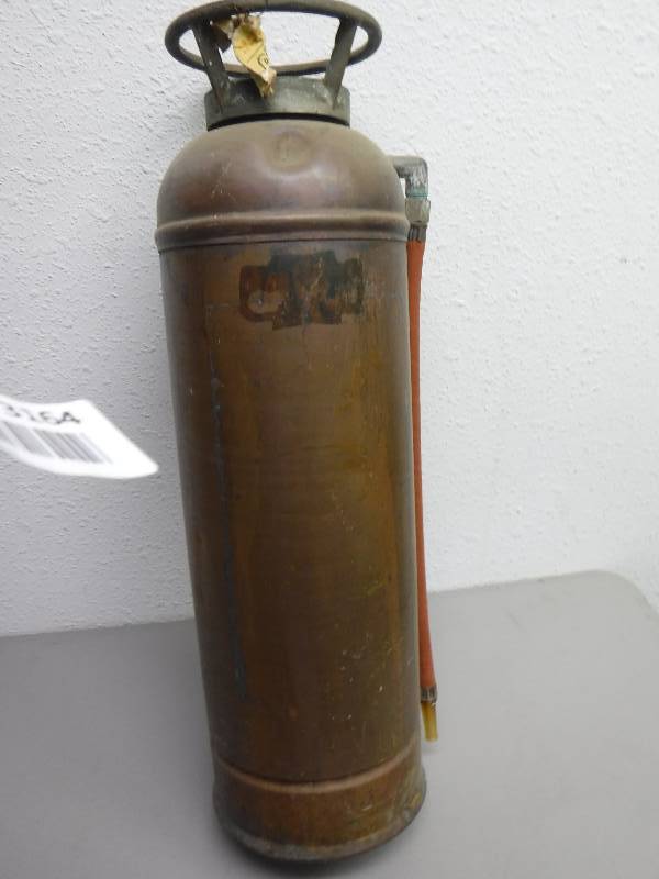 lot 3164 image: Antique fire extinguisher