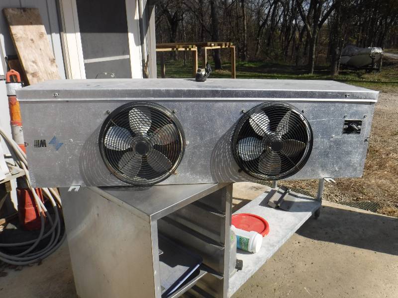 lot 3171 image: walkin cooler evaporator