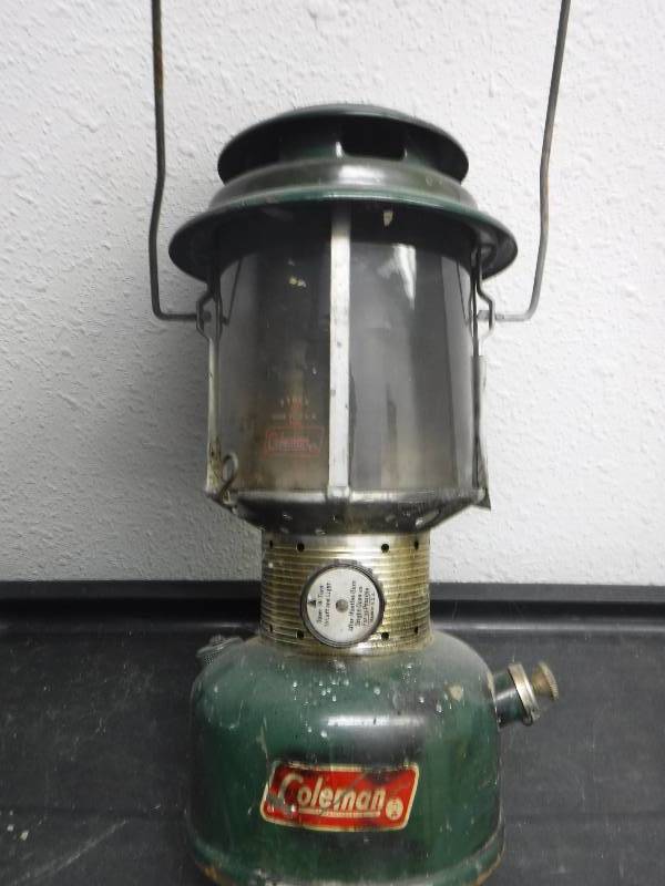 lot 3208 image: coleman lantern
