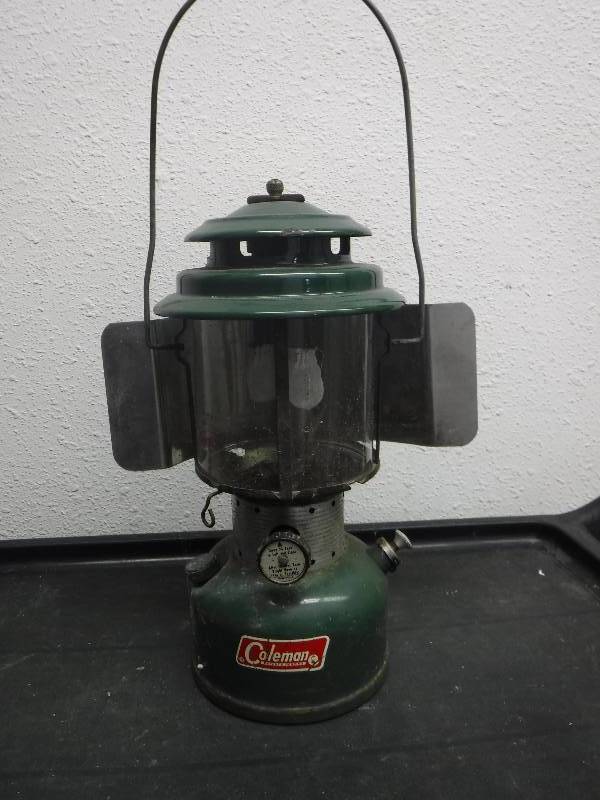 lot 3212 image: coleman lantern