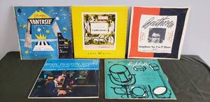 lot 103 image: Large Collection of Vintage Classical Music Albums - Symphonic, Eddy Duchin Story, Schumann Fantasie & Kinderscenen and Beethoven Symphony #9 in D Minor