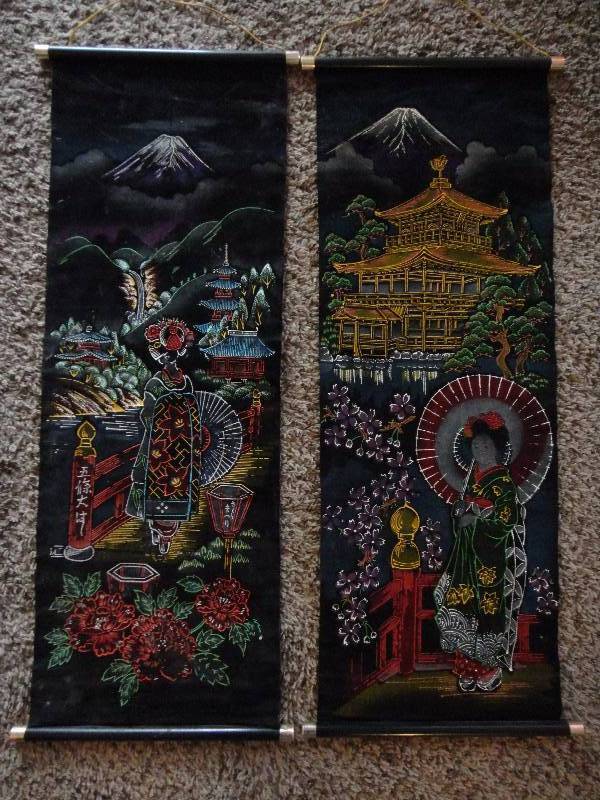 lot 1071 image: Asian Wall Art