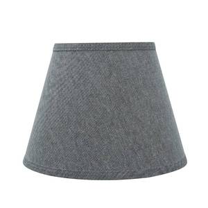 lot 1613 image: Aspen Creative 58853 Transitional Hardback Empire Shape UNO Construction Lamp Shade in Grey, 10 Wide (6 x 10 x 7 12)