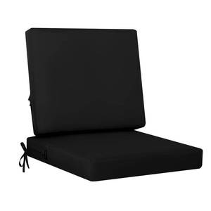 lot 1639 image: idee-home Outdoor Cushions for Patio Furniture, Outdoor Seat Cushions 24 x 24 Waterproof & Fade Resistant Couch Sofa Replacement Deep Couch Chair Cushion for Yard Garden Deck