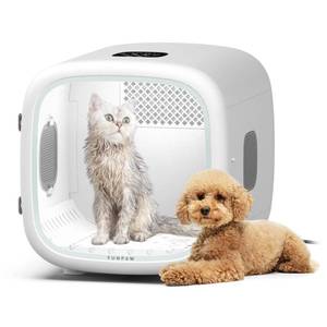lot 1659 image: (Parts Only)FUNPAW 52L Automatic Electric Pet Dryer Box for Cats, Small Dogs, Safe Drying with Precise Temperature Control (61°F99°F), Warming, Fan-Cooling, Auto-Open Door, Ultra Quiet, 120V800W