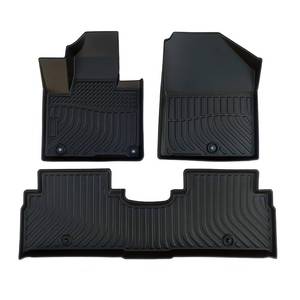 lot 1664 image: Cartist Floor Mats for Kia Sorento 2016 2017 2018 2019 2020 Sorento Accessories All Weather Floor Liners 1st & 2nd Row TPO Odorless High Edge Car Mats