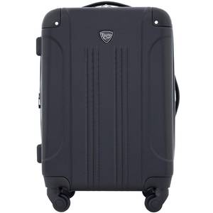 lot 1665 image: Travelers Club Chicago Hardside Expandable Spinner Luggages, Black, 20 Carry-On