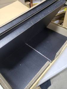 lot 1683 image: Bookshelf With 2 Shelves Made Of Recycled Material