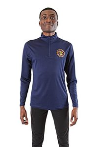 lot 1701 image: Ultra Game NBA Mens Quarter Zip Long Sleeve Pullover T-Shirt&nbsp(size unknown)