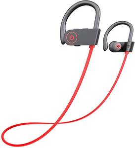 lot 1708 image: Otium Bluetooth Headphones, Wireless Earbuds IPX7 Waterproof Sports Earphones with Mic HD Stereo Sweatproof in-Ear Earbuds Gym Running Workout 15 Hour Battery Sound Isolation Headsets