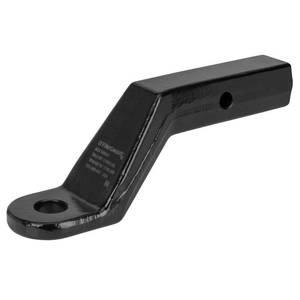 lot 2061 image: Class 4 17,000 lb. 4 in. Drop, 3 in. Rise, 1-14 in. Shank Forged Steel Reversible Trailer Hitch Ball Mount