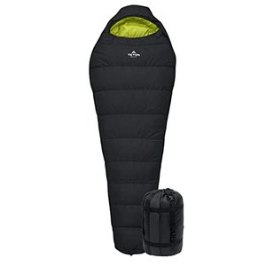 lot 3017 image: TETON Sports LEEF Ultralight Mummy Sleeping Bag Perfect for Backpacking, Hiking, and Camping 3-4 Season Mummy Bag Free Stuff Sack Included