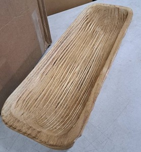 lot 3055 image: Hanobe Decorative Wood Platter