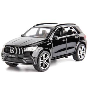 lot 3079 image: WAKAKAC 132 Scale Benz AMG GLE 63S SUV Toy Car, Alloy Diecast Collectible Pull Back Car Model with Light and Sound Toy Vehicles for Adults Boys Girls Gift Toy(Black)