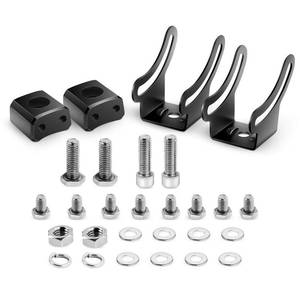 lot 3090 image: Nilight 2PCS Mounting Base Bracket LED Light Bar Slide Mount Bracket (90034B),Black