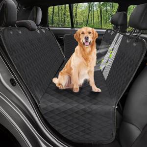 lot 3095 image: Victoper Dog Car Seat Cover, Durable Dog Seat Cover for Back Seat, 100% Waterproof Scratch Proof Nonslip Dog Hammock for Car with Side Flap, Pet Back Seat Covers for Cars Large 60 W x 64 L