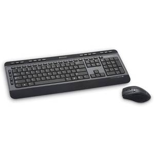 lot 4887 image: Verbatim Wireless Multimedia Keyboard and 6-Button Mouse Combo - Black