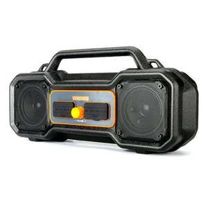 lot 4897 image: Preferred Tools Sondpex Waterproof Magnetic Boombox Bluetooth Speaker (Functionality Not Tested).