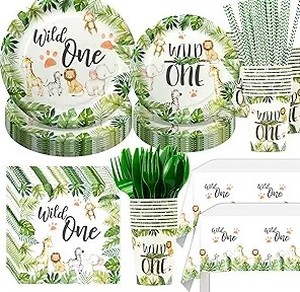 lot 2019 image: FVABO Wild One Birthday Theme Decorations