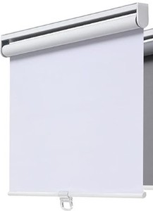 lot 3054 image: Linkcoo Roller Blinds 57in w x 79in H (White)