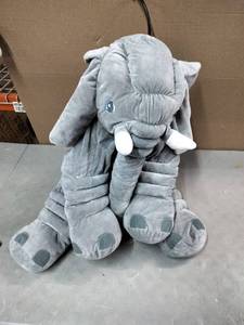 lot 1922 image: Medium Sized Stuffed Elephant