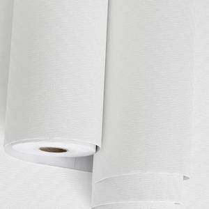 lot 4036 image: Haimin Fabric Wallpaper Textured Contact Paper (24in X 393in) Grasscloth Wallpaper Peel and Stick Faux Linen Wall Paper Waterproof Wall Sticker Vinyl Wallpaper Self Adhesive (White)